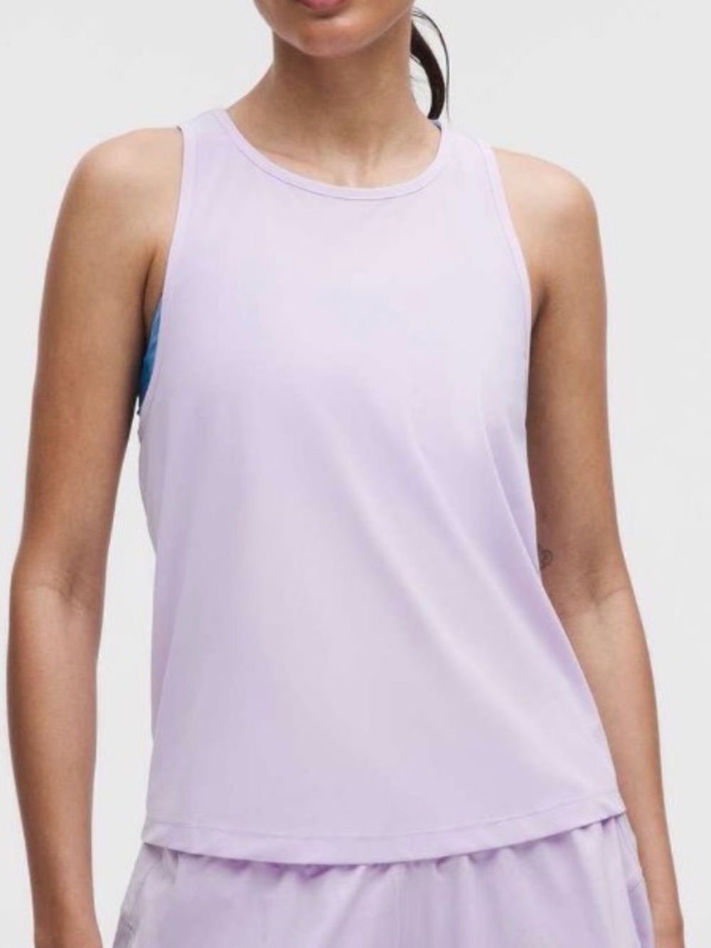 Lululemon Ruched Racerback Lavender Women's Tank Top- NWT - Picture 6 of 7